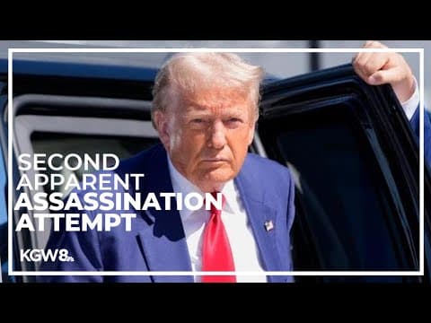 Donald Trump subject of apparent second assassination attempt, FBI says