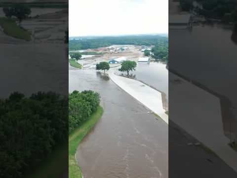 Iowa Flooding: Drone Video of the Damage