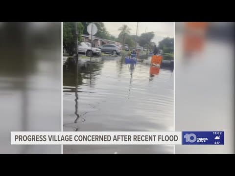 Residents in Progress Village raise concerns after unprecedented amount of flooding