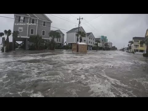 Hurricane Ian makes second US landfall in South Carolina