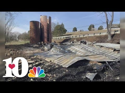 TBI investigating possible arson after 2 Lenoir City barn fires