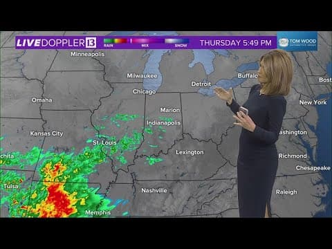 Live Doppler 13 Forecast | 5:30 p.m. update, Nov. 30, 2023