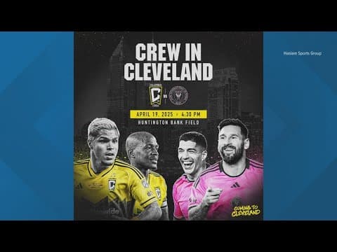 Columbus Crew announces match with Messi, Inter Miami will be played in Cleveland