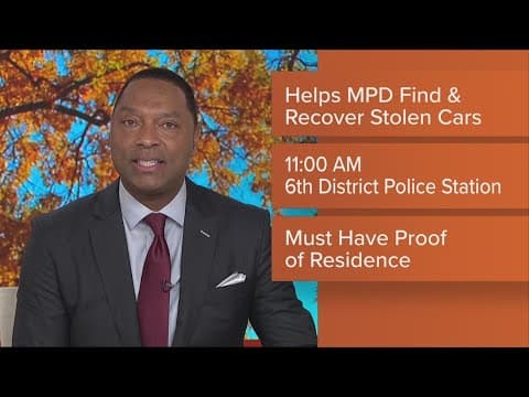 DC launches pilot program to give drivers digital tracking tags