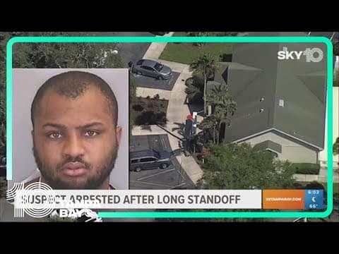 Standoff ends after barricaded Sarasota man arrested