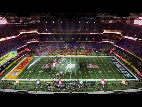 Super Bowl LIX Opening night wraps up