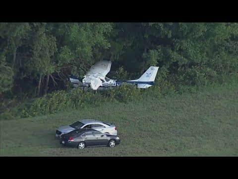 Small plane crashes in Fauquier County, pilot injured