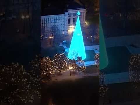 7-story digital Christmas tree in Denver is the largest in America