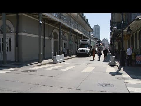 Proposal for a pedestrian-only Bourbon Street
