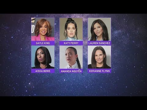 Gayle King, Katy Perry and four other women to head to space from West Texas