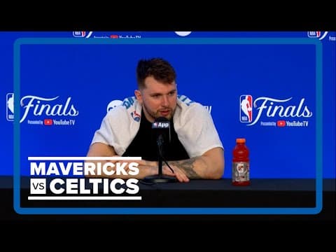 Luka Doncic NBA Finals Game 1 post-game press conference | Mavs vs. Celtics 6.6.24