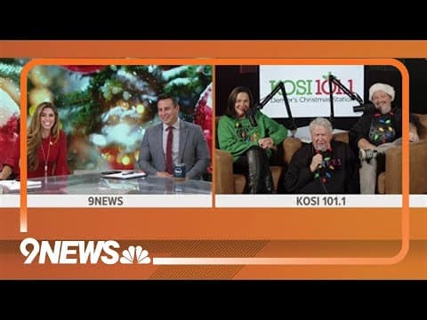 KOSI 101 switching to Christmas music at live event