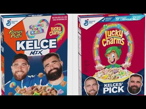 Kelce Brothers to launch a new cereal called the "Kelce Mix"