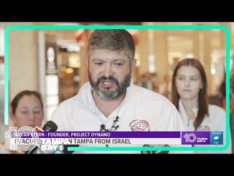 Second group of American evacuees from Israel arrive in Tampa