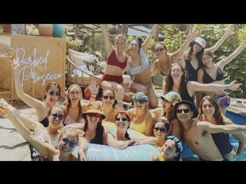 Signs, bracelets, even QR code tattoos: Brides solicit Venmo donations for bachelorette parties