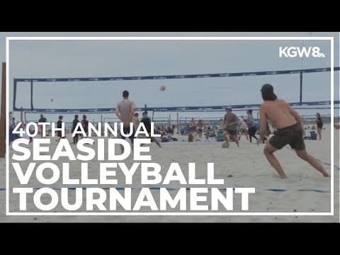 Hundreds of teams compete in 40th annual Seaside Beach Volleyball tournament