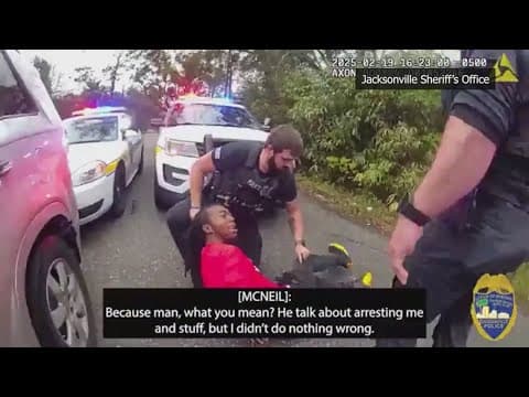 Jacksonville officer seen in viral video punching man during traffic stop had 5 previous complaints