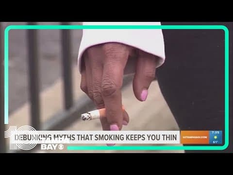 Debunking myths that smoking keeps you thin
