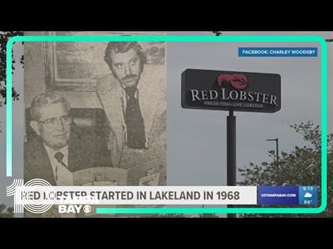 Red Lobster opened in Lakeland in 1968