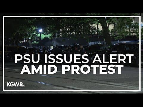 3 arrested after Portland State University protest