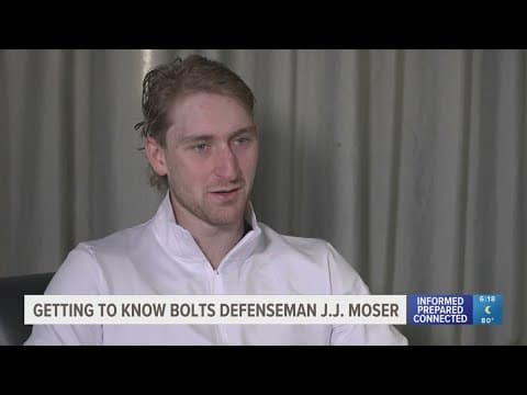 Getting to know Lightning defenseman J.J. Moser