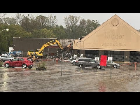 Demolition begins to make way for new Eastland Prosperity Center
