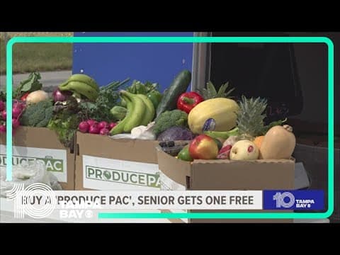 Buy a 'Produce PAC' and one will be donated to a local senior in need