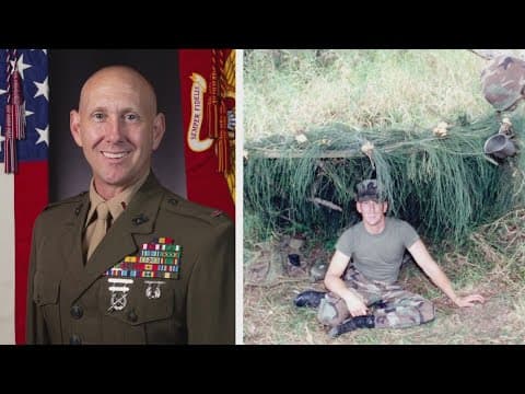 Jayden Daniels to bring Marine Corps veteran to the Super Bowl