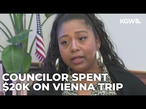 Portland city councilor's Vienna trip cost nearly $20K for her 3-person team
