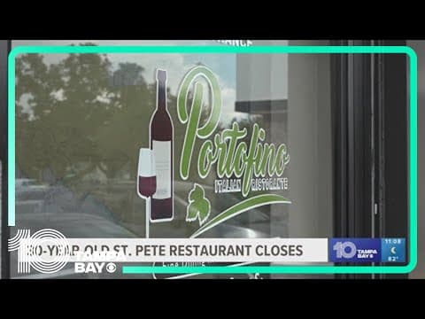 30-year-old St. Petersburg restaurant closes due to high rent payments