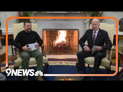 Zelensky visits Washington D.C. amid Ukraine funding fight