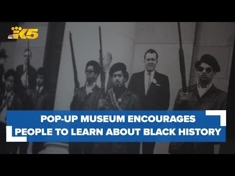 Pop-up museum encourages people to learn about Seattle's Black history
