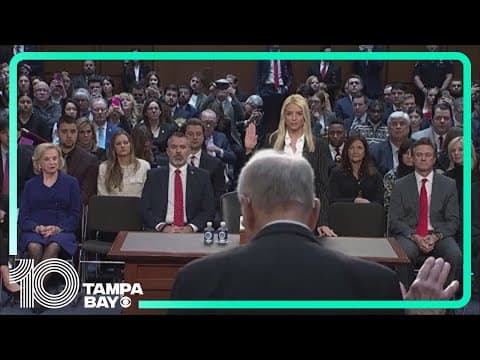 Pam Bondi, Sen. Marco Rubio testify on Capitol Hill