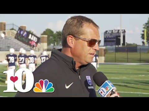 Chad Speck, head coach of CAK, speaks