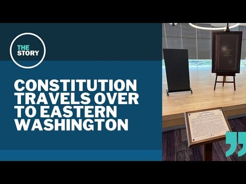 Washington's state constitution heads east for the first time in history | Digging for Old
