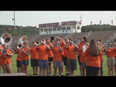 10Tailgate Week 3: Kingston Yellow Jackets band performs!
