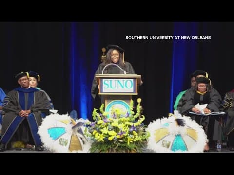 Congresswoman Jasmine Crockett speaks at SUNO 2025 commencement | Over 300 graduates
