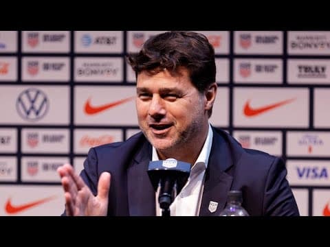 Mauricio Pochettino named new US men's soccer coach