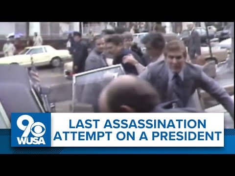Last assassination attempt on a president | Ronald Reagan, DC 1981