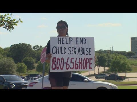 Protesters gather outside of Gateway Church in response to pastor's sexual abuse allegations
