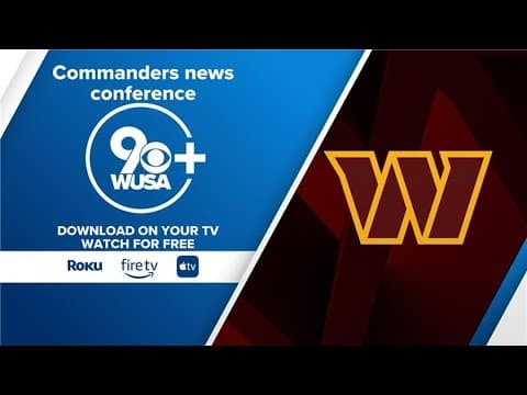 Now: Dan Quinn talks to media ahead of first Commanders practice