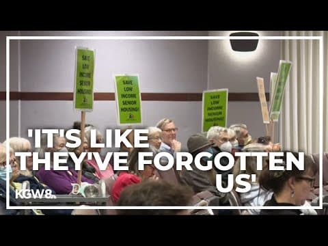 Seniors testify ahead of rent hikes at Tigard low-income apartment complex