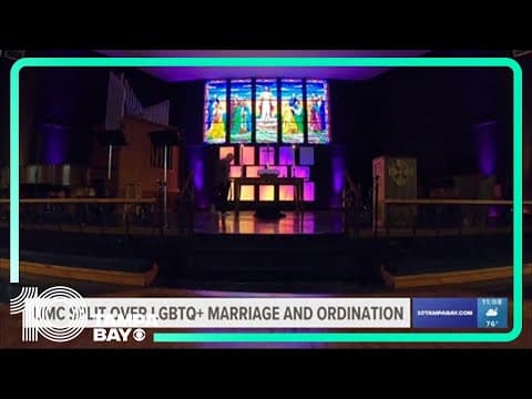 United Methodist Church split over LGBTQ+ marriage and ordination