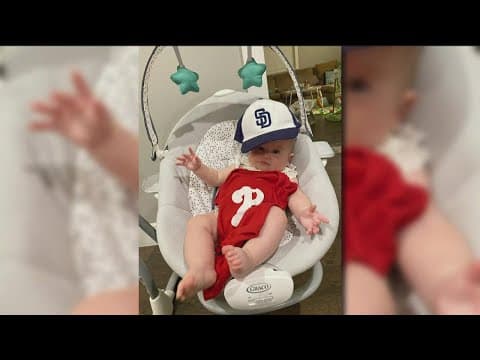 A house divided in the CBS 8 family, daddy is a Phillies fan