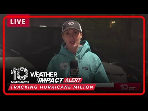 Extreme winds pick up in Hernando County during Hurricane Milton