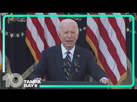 President Biden pledges peaceful transition in first speech since Trump's victory