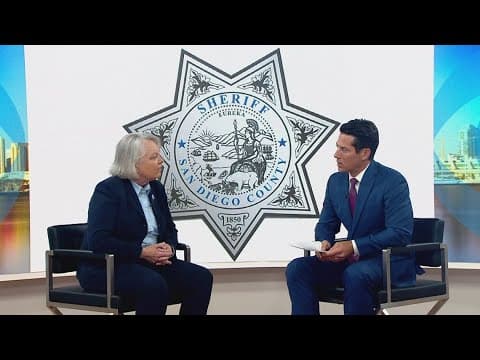 San Diego Sheriff Martinez talks about security concerns following Israel-Hamas war