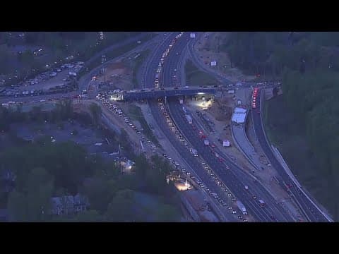 VDOT pauses I-495 work to prevent traffic gridlock