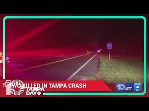 Deputies: 2 people killed, child hurt in Tampa crash