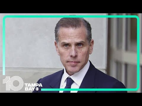 Biden pardons his son Hunter despite previous pledges not to